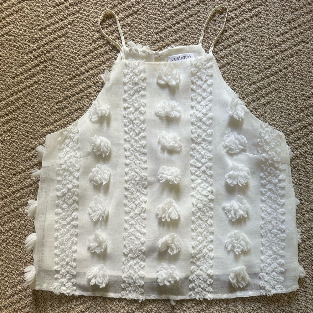White Vestique Women's Top